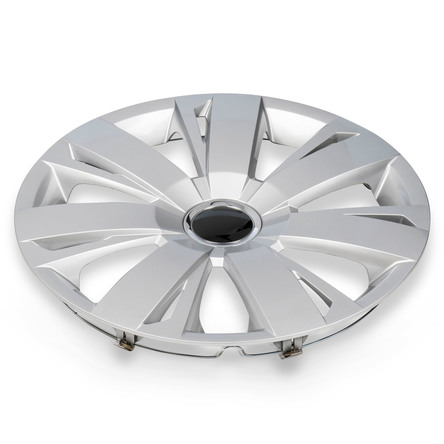 2011-2014 Volkswagen Jetta Four Piece Set Silver Wheel Cover Caps / Hubcaps