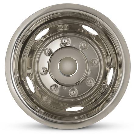 2008-2025 17" Chevrolet Silverado 3500 Wheel Simulator Set of 2 Rear & 2 Front