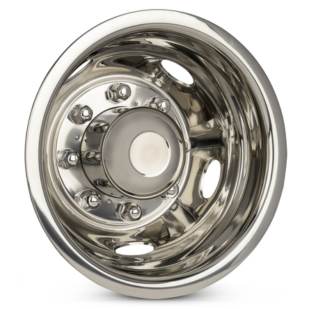 2008-2025 17" Chevrolet Silverado 3500 Wheel Simulator Set of 2 Rear & 2 Front