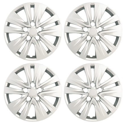 2020-2023 Nissan Sentra Four Piece Set Silver Wheel Cover Caps / Hubcaps