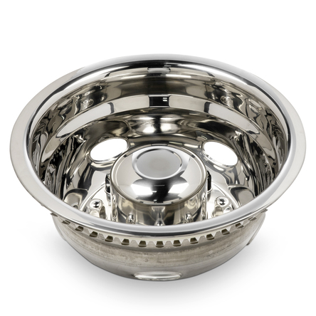 2008-2025 17" Chevrolet Silverado 3500 Wheel Simulator Set of 2 Rear & 2 Front