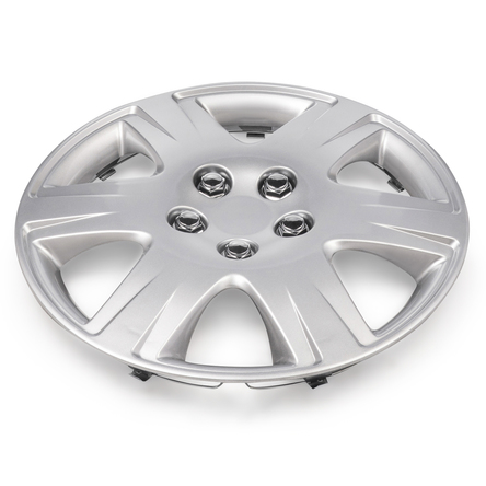 2005-2008 Toyota Corolla Four Piece Set Silver Wheel Cover Caps / Hubcaps