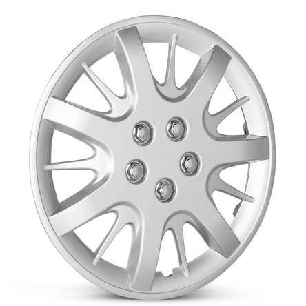 2004-2005 Chevrolet Monte Carlo Four Piece Set Silver Wheel Cover Caps / Hubcaps