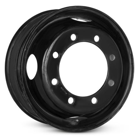 2019-2024 19.5x6.75 Chevrolet Silverado 4500HD 5500HD 6500HD Genuine OEM Take-Off Steel Wheel / Rim