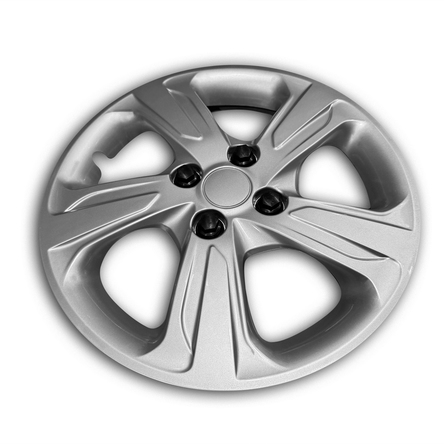 2019-2022 Chevrolet Spark Four Piece Set 15" Silver Wheel Cover Caps / Hubcaps