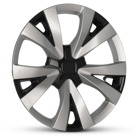 2022-2024 Honda Civic Four Piece Set 16" Silver/Black Wheel Cover Caps / Hubcaps