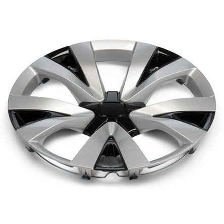 2022-2024 Honda Civic Four Piece Set 16" Silver/Black Wheel Cover Caps / Hubcaps