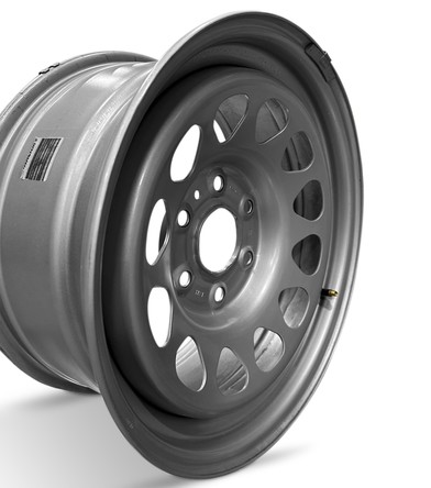 2019-2025 17x8 Chevrolet Silverado 1500 Genuine OEM Take-Off Steel Wheel / Rim