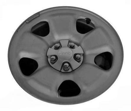 2014-2023 17x7 Jeep Cherokee Genuine OEM Steel Wheel / Rim