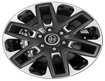 2022-2025 20x8 Toyota Tundra Genuine OEM Alloy Wheel / Rim