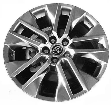 2019-2025 19x7.5 Toyota Rav4 Genuine OEM Alloy Wheel / Rim