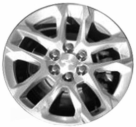 2018-2023 18x7.5 Chevrolet Traverse Genuine OEM Alloy Wheel / Rim