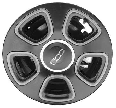 2013-2019 15x5.5 Fiat 500 Genuine OEM Alloy Wheel / Rim