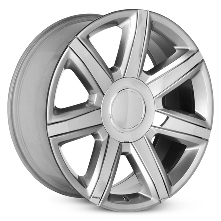 2015-2023 Cadillac Escalade 22x9 Painted Silver Alloy Rims - Set of 4 Wheels