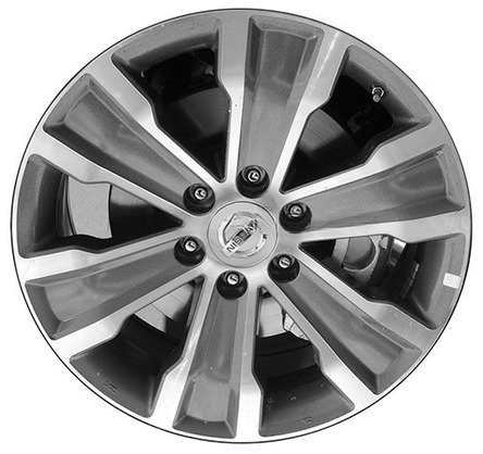 2016-2019 20x8 Nissan Titan Genuine OEM Alloy Wheel / Rim