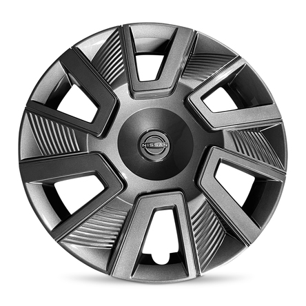 2024-2025 Nissan Kicks Four Piece Set 16" Gray Genuine OEM Wheel Cover Caps / Hubcaps