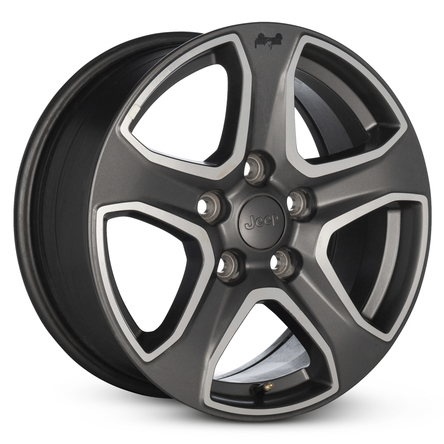 2018-2023 17x7.5 Jeep Wrangler Genuine OEM Alloy Wheel / Rim
