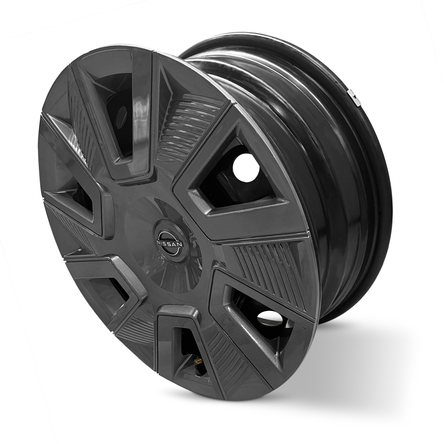 2025 16x6.5 Nissan Kicks Genuine OEM Steel Wheel Rim And Hubcap