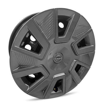 2025 16x6.5 Nissan Kicks Genuine OEM Steel Wheel Rim And Hubcap