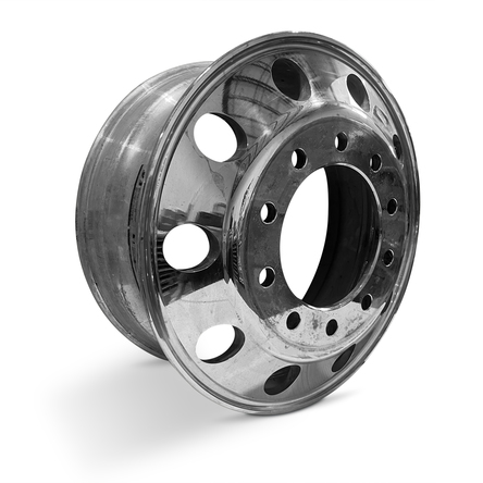 Open Box Genuine OEM Alloy Trailer Wheel 22.5x8.25, 10-285.75, Load 7400lb