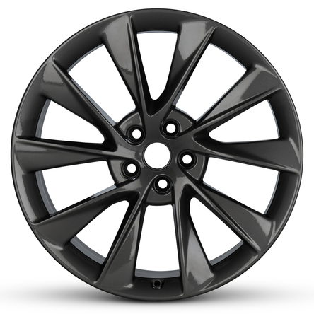 2018-2021 21x9 Tesla Model S Rear Genuine OEM Alloy Wheel / Rim