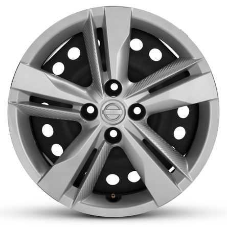 2018-2024 16x6 Nissan Kicks Genuine OEM Take-Off Steel Wheel Rim And Hubcap
