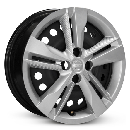 2018-2024 16x6 Nissan Kicks Genuine OEM Take-Off Steel Wheel Rim And Hubcap