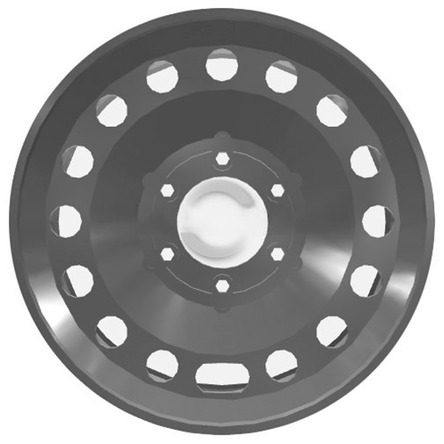 2024-2025 17x7 Toyota Tacoma Genuine OEM Steel Wheel / Rim