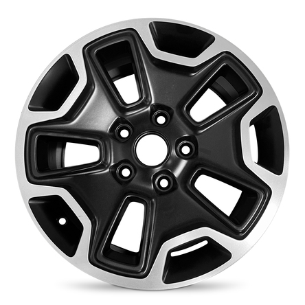 2013-2018 17x7.5 Jeep Wrangler Genuine OEM Alloy Wheel / Rim